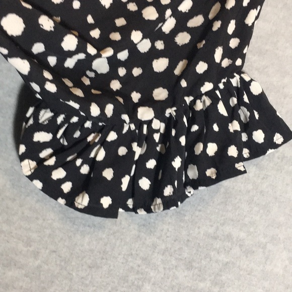 UMGEE Cross-Over Front w/Snap Dolmen Sleeve w/Feminine Ruffle HiLo Hem Oversized - Picture 14 of 16